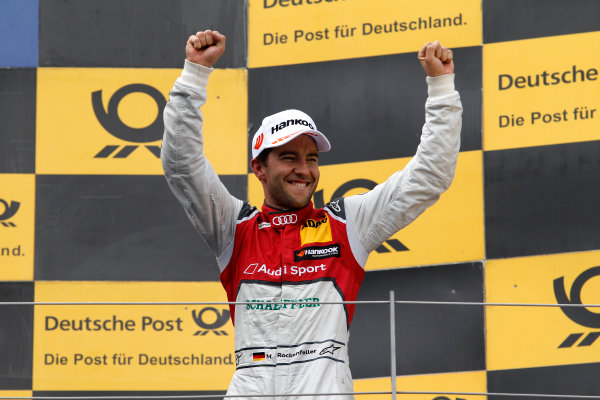 2017 DTM Round 8 
Red Bull Ring, Spielberg, Austria 
Sunday 24 September 2017.
Podium: second place Mike Rockenfeller, Audi Sport Team Phoenix, Audi RS 5 DTM 
World Copyright: Alexander Trienitz/LAT Images
ref: Digital Image 2017-DTM-RBR-AT3-2721