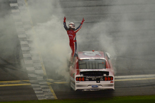 2017 Xfinity - Powershares QQQ 300
Daytona International Speedway, Daytona Beach, FL USA
Saturday 25 February 2017
Ryan Reed, Wins the Xfinity race at Daytona.
World Copyright: John K Harrelson / LAT Images
ref: Digital Image 17DAY2jh_06710