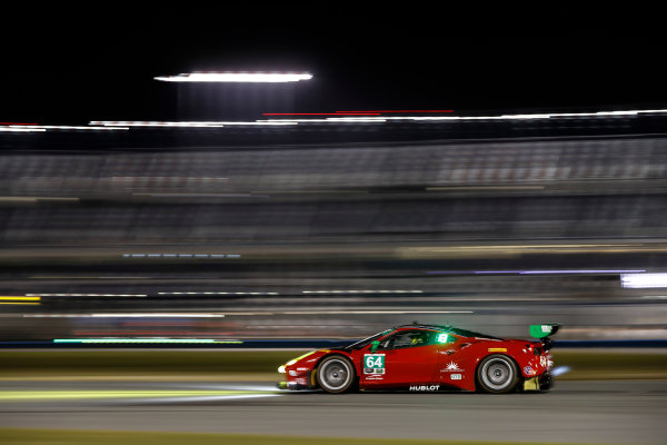 IMSA WeatherTech SportsCar Championship
The Roar Before the Rolex 24
Daytona International Speedway
Daytona Beach, FL USA
Saturday 6 January 2018
#64 Scuderia Corsa Ferrari 488 GT3, GTD: Bill Sweedler, Townsend Bell, Frankie Montecalvo, Sam Bird
World Copyright: Michael L. Levitt
LAT Images IMSA WeatherTech SportsCar Championship
The Roar Before the Rolex 24
Daytona International Speedway
Daytona Beach, FL USA
Saturday 6 January 2018
#64 Scuderia Corsa Ferrari 488 GT3, GTD: Bill Sweedler, Townsend Bell, Frankie Montecalvo, Sam Bird
World Copyright: Michael L. Levitt
LAT Images