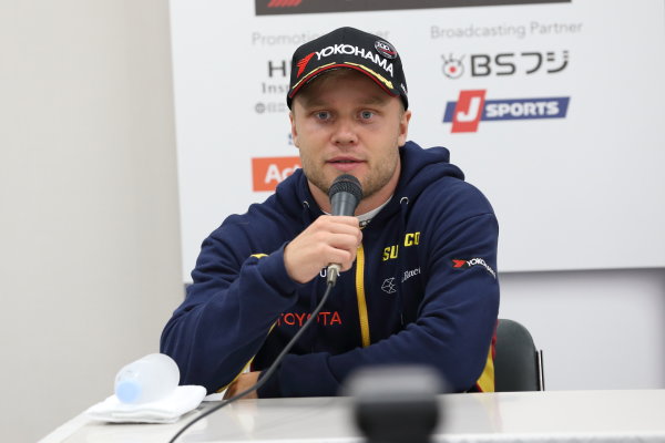 2017 Japanese Super Formula.
Suzuka, Japan. 21st - 22nd October 2017. Rd 7. Cancelled race due to Typhoon.
2017 Driver?s 3rd position Felix Rosenqvist ( #7 SUNOCO TEAM LEMANS SF14 ) portrait
World Copyright: Yasushi Ishihara / LAT Images.
Ref: 2017_SF_Rd7_026