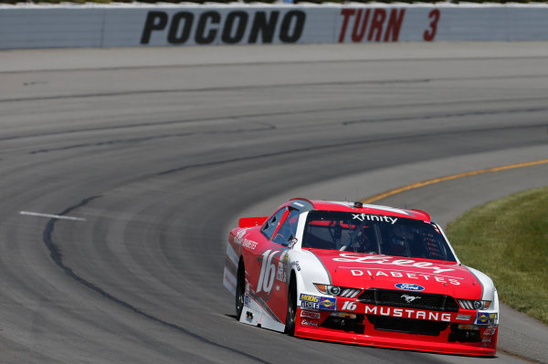 NASCAR XFINITY Series
Pocono Green 250
Pocono Raceway, Long Pond, PA USA
Friday 9 June 2017
Ryan Reed, Lilly Diabetes Ford Mustang
World Copyright: Matthew T. Thacker
LAT Images
ref: Digital Image 17POC1mt1011