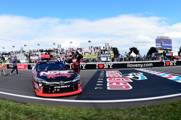 NASCAR XFINITY Series
Zippo 200 at The Glen
Watkins Glen International, Watkins Glen, NY USA
Saturday 5 August 2017
Kyle Busch, NOS Rowdy Toyota Camry, celebrates after winning the Zippo 200.
World Copyright: John K Harrelson
LAT Images NASCAR XFINITY Series
Zippo 200 at The Glen
Watkins Glen International, Watkins Glen, NY USA
Saturday 5 August 2017
Kyle Busch, NOS Rowdy Toyota Camry, celebrates after winning the Zippo 200.
World Copyright: John K Harrelson
LAT Images
