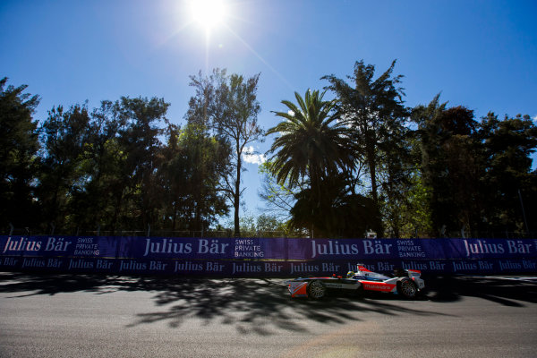 2015/2016 FIA Formula E Championship.
Mexico City ePrix, Autodromo Hermanos Rodriguez, Mexico City, Mexico.
Friday 11 March 2016.
Bruno Senna (BRA), Mahindra Racing M2ELECTRO.
Photo: Zak Mauger/LAT/Formula E
ref: Digital Image _L0U7550