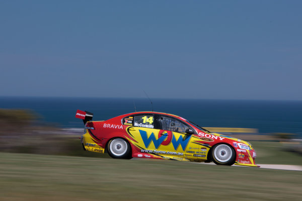 2009 Australian V8 Supercars
Philip Island, Victoria, Australia.
7th - 8th November 2009.
BJR, Brad Jones Racing, Cameron McConville, Car 14, Commodore VE, Holden, WOW Racing.
World Copyright: Mark Horsburgh/LAT Photographic
ref: Digital Image 14-McConville-EV12-09-1837 2009 Australian V8 Supercars
Philip Island, Victoria, Australia.
7th - 8th November 2009.
BJR, Brad Jones Racing, Cameron McConville, Car 14, Commodore VE, Holden, WOW Racing.
World Copyright: Mark Horsburgh/LAT Photographic
ref: Digital Image 14-McConville-EV12-09-1837