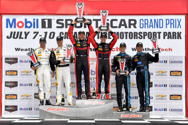 7-10 July 2016, Bowmanville, Ontario Canada
Prototype winners podium 31, Chevrolet, Corvette DP, P, Eric Curran, Dane Cameron, 10, Chevrolet, Corvette DP, P, Ricky Taylor, Jordan Taylor, 5, Chevrolet, Corvette DP, P, Joao Barbosa, Christian Fittipaldi
?2016, Scott R LePage
LAT Photo USA
7-10 July 2016, Bowmanville, Ontario Canada
Prototype winners podium 31, Chevrolet, Corvette DP, P, Eric Curran, Dane Cameron, 10, Chevrolet, Corvette DP, P, Ricky Taylor, Jordan Taylor, 5, Chevrolet, Corvette DP, P, Joao Barbosa, Christian Fittipaldi
?2016, Scott R LePage
LAT Photo USA