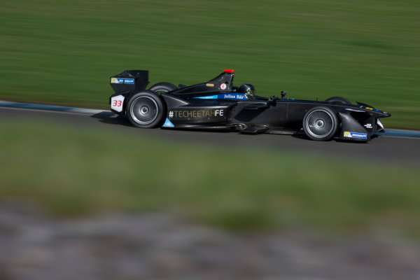 FIA Formula E Second Pre-Season Testing Event.
Donington Park Racecourse,
Derby, United Kingdom.
Ma Qing Hua, Techteetah, Spark-Renault.
Photo: Alastair Staley / LAT
ref: Digital Image 585A7131



