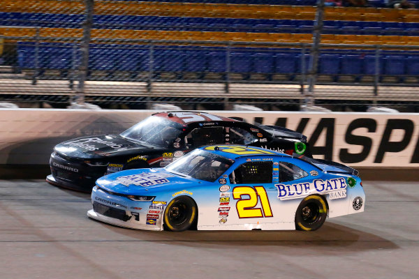 NASCAR XFINITY Series
American Ethanol E15 250 presented by Enogen
Iowa Speedway, Newton, IA USA
Saturday 24 June 2017
Daniel Hemric, Blue Gate Bank Chevrolet Camaro and Jeremy Clements, RepairableVehicles.com Chevrolet Camaro
World Copyright: Russell LaBounty
LAT Images