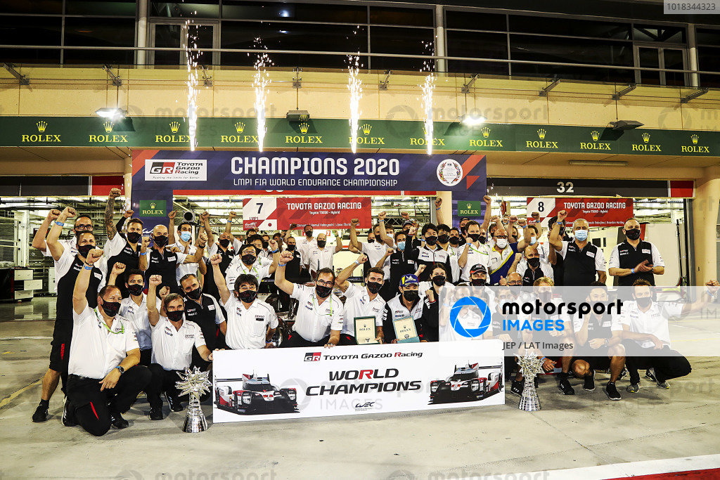 #7 Toyota Gazoo Racing Toyota TS050: Mike Conway, Jose Maria Lopez, Kamui Kobayashi 2020 Champions #7 Toyota Gazoo Racing Toyota TS050: Mike Conway, Jose Maria Lopez, Kamui Kobayashi 2020 Champions