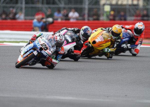 British Grand Prix.
Silverstone, England. 15th-17th June 2012.
Moto3. Maverick Vinales, FTR Honda, leads Luis Salom, Kalex KTM, and Efren Vazquez, FTR Honda.
World Copyright: Kevin Wood/LAT Photographic.
ref: Digital Image IMG_8773a British Grand Prix.
Silverstone, England. 15th-17th June 2012.
Moto3. Maverick Vinales, FTR Honda, leads Luis Salom, Kalex KTM, and Efren Vazquez, FTR Honda.
World Copyright: Kevin Wood/LAT Photographic.
ref: Digital Image IMG_8773a