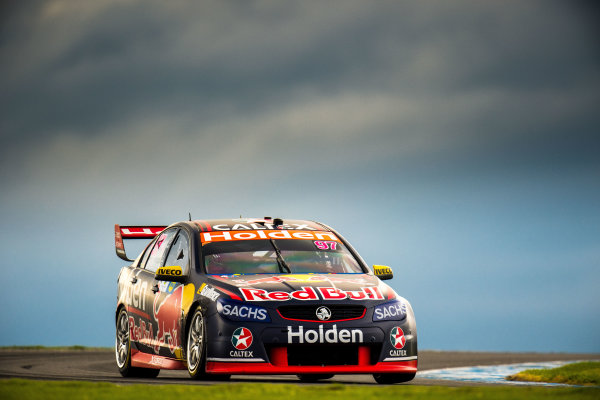 2017 Supercars Championship Round 3. 
Phillip Island 500, Phillip Island, Victoria, Australia.
Friday 21st April to Sunday 23rd April 2017.
Shane Van Gisbergen drives the #97 Red Bull Holden Racing Team Holden Commodore VF.
World Copyright: Daniel Kalisz/LAT Images
Ref: Digital Image 210417_VASCR3_DKIMG_1722.JPG