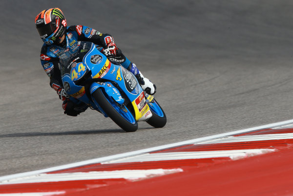 2017 Moto3 Championship - Round 3
Circuit of the Americas, Austin, Texas, USA
Friday 21 April 2017
Aron Canet, Estrella Galicia 0,0
World Copyright: Gold and Goose Photography/LAT Images
ref: Digital Image Moto3-500-1516