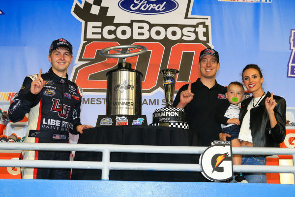 18 November, 2016, Homestead, Florida USA
William Byron wins Ford EcoBoost 200
©2016, Jim Fluharty / LAT Photo USA 18 November, 2016, Homestead, Florida USA
William Byron wins Ford EcoBoost 200
©2016, Jim Fluharty / LAT Photo USA