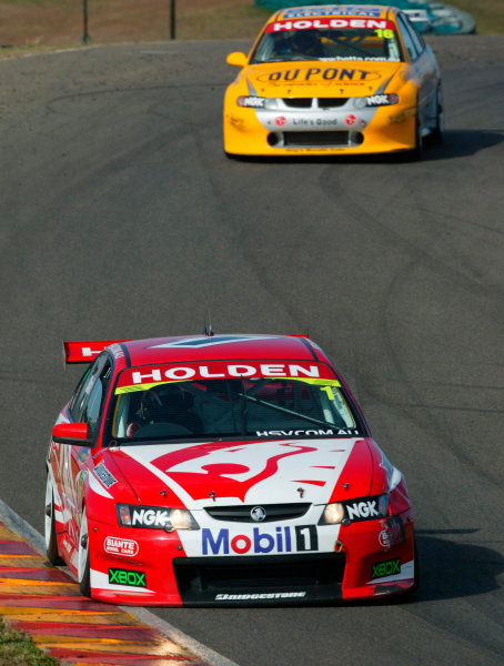 2003 Australian V8 Supercars
Oran Park, Sydney, Australia. 17th August 2003.
Holden driver Mark Skaife finished third in todays 300km race at Sydneys Oran Park.
World Copyright: Mark Horsburgh/LAT Photographic
ref: Digital Image Only 2003 Australian V8 Supercars
Oran Park, Sydney, Australia. 17th August 2003.
Holden driver Mark Skaife finished third in todays 300km race at Sydneys Oran Park.
World Copyright: Mark Horsburgh/LAT Photographic
ref: Digital Image Only