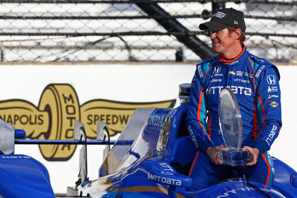 Verizon IndyCar Series
Indianapolis 500 Qualifying
Indianapolis Motor Speedway, Indianapolis, IN USA
Monday 22 May 2017
Scott Dixon, Chip Ganassi Racing Teams Honda poses for front row photos
World Copyright: Phillip Abbott
LAT Images
ref: Digital Image abbott_indyQ_0517_21562