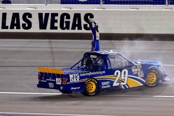 1 October, 2016, Las Vegas, Nevada USA
Tyler Reddick celebrates his win
?2016, Russell LaBounty
LAT Photo USA
1 October, 2016, Las Vegas, Nevada USA
Tyler Reddick celebrates his win
?2016, Russell LaBounty
LAT Photo USA