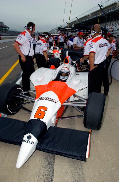 Pole Weekend for the 87th Indianapolis 500, Indianapolis Motor Speedway, Speedway, Indiana, USA 25 May,2003
The team Penske cars (#6-deFerran-front) wait to be refueled during practice.
World Copyright-F
Peirce Williams 2003 LAT Photographic
ref: Digital Image Only Pole Weekend for the 87th Indianapolis 500, Indianapolis Motor Speedway, Speedway, Indiana, USA 25 May,2003
The team Penske cars (#6-deFerran-front) wait to be refueled during practice.
World Copyright-F
Peirce Williams 2003 LAT Photographic
ref: Digital Image Only