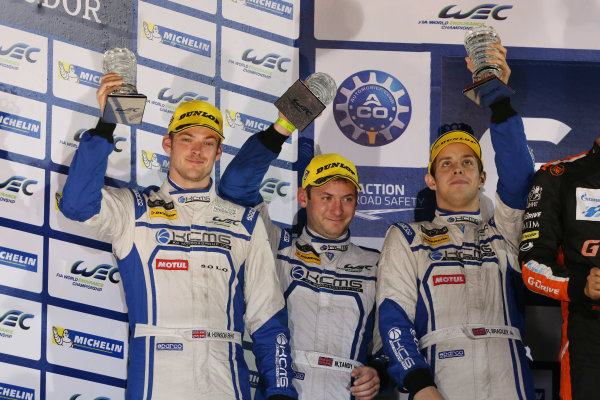 2015 FIA World Endurance Championship,
Bahrain International Circuit, Bahrain.
19th - 21st November 2015.
Matthew Howson / Richard Bradley / Nick Tandy KCMG Oreca 05 Nissan
World Copyright: Jakob Ebrey / LAT Photographic.