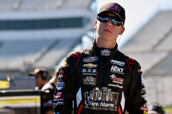NASCAR Camping World Truck Series
Texas Roadhouse 200
Martinsville Speedway, Martinsville VA USA
Friday 27 October 2017
John Hunter Nemechek, Fire Alarm Services, Inc. Chevrolet Silverado
World Copyright: Nigel Kinrade
LAT Images NASCAR Camping World Truck Series
Texas Roadhouse 200
Martinsville Speedway, Martinsville VA USA
Friday 27 October 2017
John Hunter Nemechek, Fire Alarm Services, Inc. Chevrolet Silverado
World Copyright: Nigel Kinrade
LAT Images