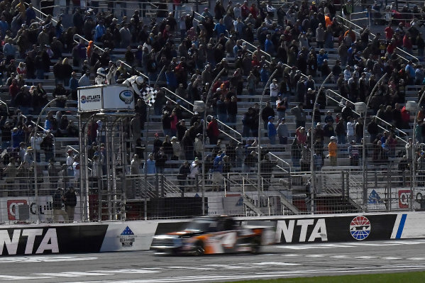 2017 NASCAR Camping World Truck Series - Active Pest Control 200
Atlanta Motor Speedway, Hampton, GA USA
Saturday 4 March 2017
Christopher Bell
World Copyright: Rusty Jarrett/LAT Images
ref: Digital Image 17ATL1rj_2269