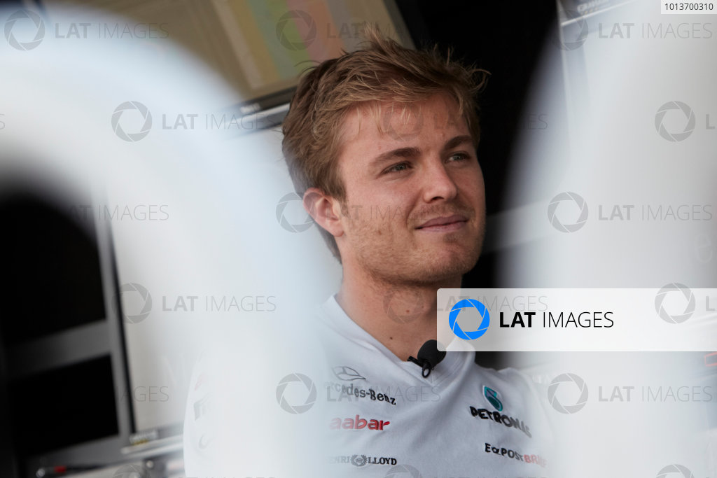 Interlagos, Sao Paulo, Brazil.
24th November 2011.
Nico Rosberg, Mercedes GP W02. Portrait.
World Copyright: Steve Etherington/LAT Photographic
ref: Digital Image SNE24568 Interlagos, Sao Paulo, Brazil.
24th November 2011.
Nico Rosberg, Mercedes GP W02. Portrait.
World Copyright: Steve Etherington/LAT Photographic
ref: Digital Image SNE24568