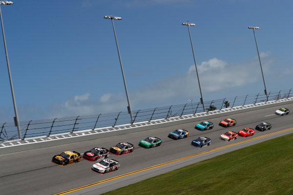 2017 Xfinity - Powershares QQQ 300
Daytona International Speedway, Daytona Beach, FL USA
Friday 24 February 2017
Brendan Gaughan, Brad Keselowski
World Copyright: Michael L. Levitt/LAT Images
ref: Digital Image levitt-0217-D500_22838