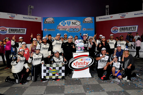 NASCAR XFINITY Series
Drive for the Cure 300
Charlotte Motor Speedway, Concord, NC
Sunday 8 October 2017
Alex Bowman, HendrickCars.com Chevrolet Camaro wins
World Copyright: Rusty Jarrett
LAT Images NASCAR XFINITY Series
Drive for the Cure 300
Charlotte Motor Speedway, Concord, NC
Sunday 8 October 2017
Alex Bowman, HendrickCars.com Chevrolet Camaro wins
World Copyright: Rusty Jarrett
LAT Images