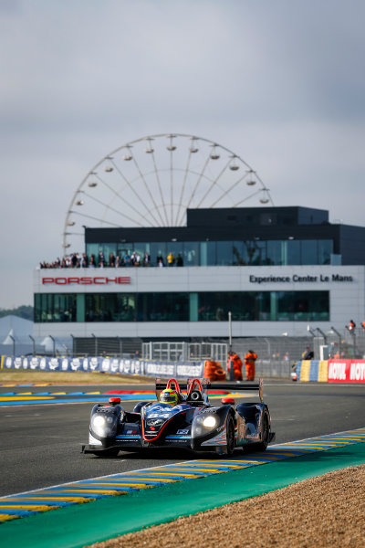 2016 Le Mans 24 Hours. Circuit de la Sarthe, Le Mans, France.
SRT41 By Oak Racing / Morgan LMP2 - Nissan - Frederic Sausset (FRA), Christophe Tinseau (FRA), Jean-Bernard Bouvet (FRA). 
Saturday 18 June 2016
Photo: Adam Warner / LAT
ref: Digital Image _L5R4431
