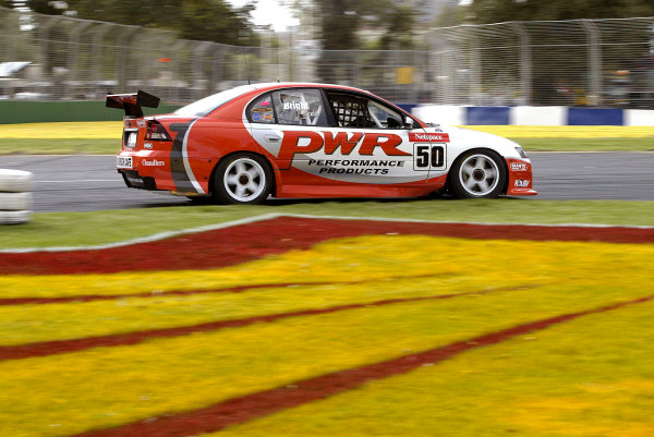 2004 Australian V8 Supercars.
Non-Championship Round. Albert Park, Melbourne, 5th - 7th March.
V8 Supercar driver Jason Bright in action in his new 04 Commodore. He went on to win the weekend.
World Copyright: Mark Horsburgh/LAT Photographic
ref: Digital Image Only