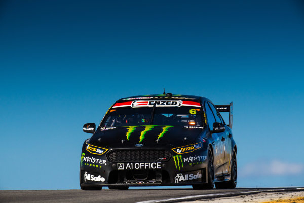 2017 Supercars Championship Round 4. 
Perth SuperSprint, Barbagallo Raceway, Western Australia, Australia.
Friday May 5th to Sunday May 7th 2017.
Cameron Waters drives the #6 Monster Energy Ford Falcon FGX.
World Copyright: Daniel Kalisz/LAT Images
Ref: Digital Image 050517_VASCR4_DKIMG_1541.JPG