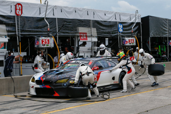 IMSA WeatherTech SportsCar Championship
Mobil 1 SportsCar Grand Prix
Canadian Tire Motorsport Park
Bowmanville, ON CAN
Sunday 9 July 2017
25, BMW, BMW M6, GTLM, Bill Auberlen, Alexander Sims, Pitstop
World Copyright: Jake Galstad/LAT Images