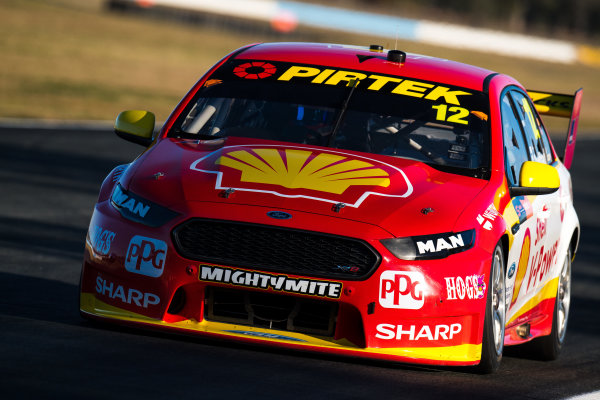 2017 Supercars Championship Round 8. 
Ipswich SuperSprint, Queensland Raceway, Queensland, Australia.
Friday 28th July to Sunday 30th July 2017.
Fabian Coulthard, Team Penske Ford. 
World Copyright: Daniel Kalisz/ LAT Images
Ref: Digital Image 280717_VASCR8_DKIMG_8211.jpg