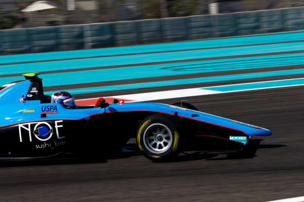 2017 GP3 Series Test 5.
Yas Marina Circuit, Abu Dhabi, United Arab Emirates.
Thursday 30 November 2017.
Juan Manuel Correa (ITA, Jenzer Motorsport).
Photo: Joe Portlock/GP3 Series Media Service.
ref: Digital Image _R3I7780