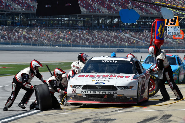 NASCAR Xfinity Series
Sparks Energy 300
Talladega Superspeedway, Talladega, AL USA
Saturday 6 May 2017
Joey Logano, Discount Tire Ford Mustang
World Copyright: Rusty Jarrett
LAT Images
ref: Digital Image 17TAL1rj_2754