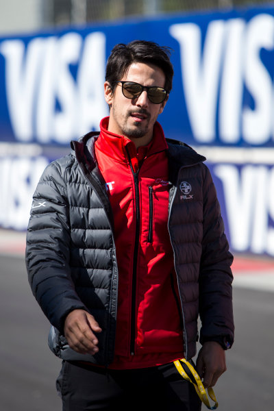 2015/2016 FIA Formula E Championship.
Mexico City ePrix, Autodromo Hermanos Rodriguez, Mexico City, Mexico.
Friday 11 March 2016.
Lucas Di Grassi (BRA), ABT Audi Sport FE01.
Photo: Zak Mauger/LAT/Formula E
ref: Digital Image _79P2324