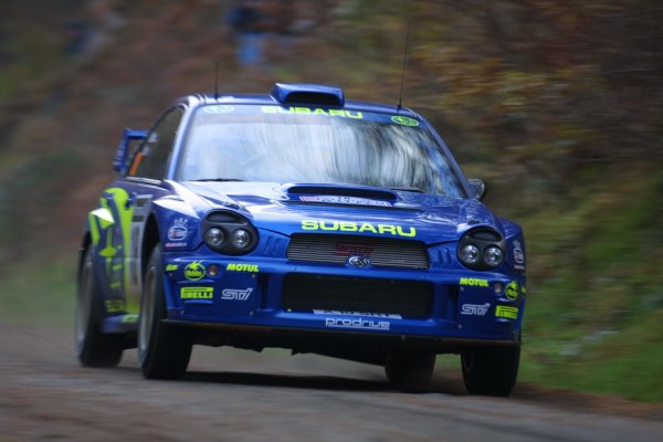 2001 FIA World Rally Championship.
Rally Of Great Britain. Cardiff, Wales. 
November 22-25th.
Markko Martin, Subaru Impreza WRC.
Stage One.
Photo: Paul Dowker/LAT Photographic.
World - LAT Photographic.
8
9mb DIgital File Only