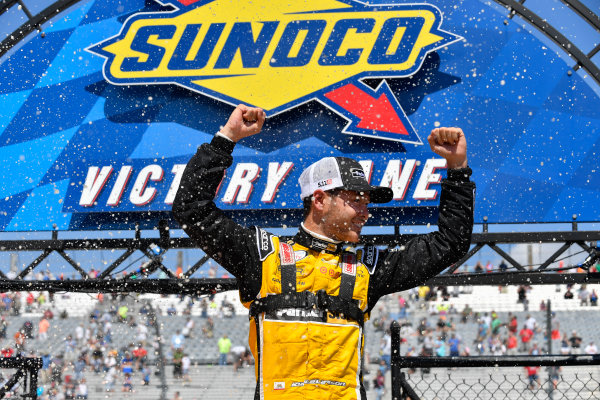 NASCAR XFINITY Series
One Main Financial 200
Dover International Speedway, Dover, DE USA
Saturday 3 June 2017
Kyle Larson, ParkerStore Chevrolet Camaro celebrates in victory lane
World Copyright: Logan Whitton
LAT Images
ref: Digital Image 17DOV1LW3119 NASCAR XFINITY Series
One Main Financial 200
Dover International Speedway, Dover, DE USA
Saturday 3 June 2017
Kyle Larson, ParkerStore Chevrolet Camaro celebrates in victory lane
World Copyright: Logan Whitton
LAT Images
ref: Digital Image 17DOV1LW3119