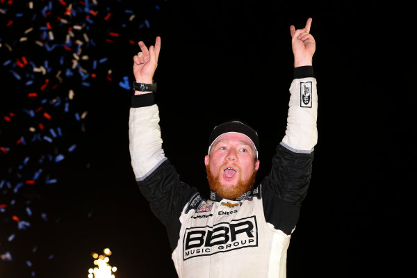 NASCAR XFINITY Series
VisitMyrtleBeach.com 300
Kentucky Speedway
Sparta, KY USA
Saturday 23 September 2017
Tyler Reddick, BBR/Jason Aldean Chevrolet Camaro celebrates
World Copyright: Barry Cantrell
LAT Images