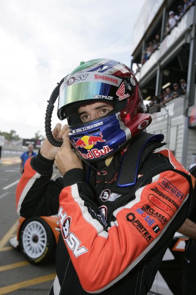 2007 Australian V8 Supercars - Clipsal 500.
Adelaide, Australia. 1st - 4th March 2007.
Rick Kelly (HSV Dealer Team Holden Commodore VE). Portrait. 
World Copyright: Mark Horsburgh/LAT Photographic
ref: Digital Image Kelly R-HSVDT-RD01-07-1213




