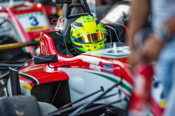 2017 FIA Formula 3 European Championship.
Round 5 - Nuremberg, Germany.
Friday 30 June 2017.
Mick Schumacher, Prema Powerteam, Dallara F317 - Mercedes-Benz
World Copyright: Mario Bartkowiak/LAT Images
ref: Digital Image 2017-06-30_FIA-F3_Norisring_Q1_0416