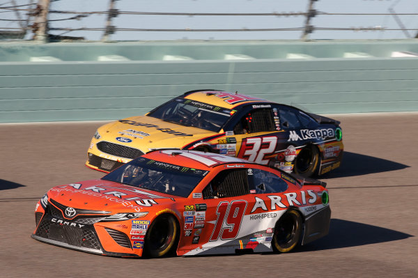 Monster Energy NASCAR Cup Series
Ford EcoBoost 400
Homestead-Miami Speedway, Homestead, FL USA
Sunday 19 November 2017
Daniel Suarez, Joe Gibbs Racing, ARRIS Toyota Camry
World Copyright: Matthew T. Thacker
LAT Images Monster Energy NASCAR Cup Series
Ford EcoBoost 400
Homestead-Miami Speedway, Homestead, FL USA
Sunday 19 November 2017
Daniel Suarez, Joe Gibbs Racing, ARRIS Toyota Camry
World Copyright: Matthew T. Thacker
LAT Images