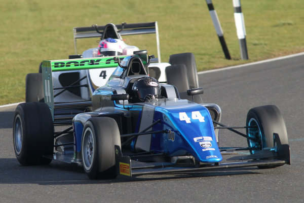 2016 BRDC British Formula 3 Championship,
Snetterton, Norfolk. 27th - 28th March 2016.
Eugene Denyssen (RSA) Sean Walkinshaw Racing BRDC F3.
World Copyright: Ebrey / LAT Photographic. 2016 BRDC British Formula 3 Championship,
Snetterton, Norfolk. 27th - 28th March 2016.
Eugene Denyssen (RSA) Sean Walkinshaw Racing BRDC F3.
World Copyright: Ebrey / LAT Photographic.