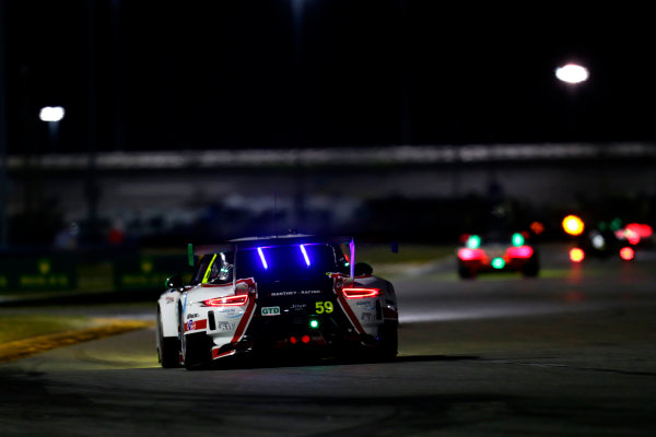 2017 Rolex 24 Hours.
Daytona, Florida, USA
Thursday 26 January 2017.
#59 Manthey Racing Porsche 911 GT3 R: Sven Muller, Reinhold Renger, Harald Proczyk, Steve Smith, Matteo Cairoli
World Copyright: Alexander Trienitz/LAT Images
ref: Digital Image 2017-24h-Daytona-AT1-1137