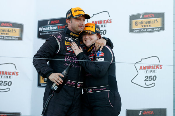 IMSA Continental Tire SportsCar Challenge
Mazda Raceway Laguna Seca 240
Mazda Raceway Laguna Seca
Monterey, CA USA
Saturday 23 September 2017
44, Nissan, Altima, ST, Sarah Cattaneo, Owen Trinkler, podium
World Copyright: YOUR NAME HERE
LAT Images